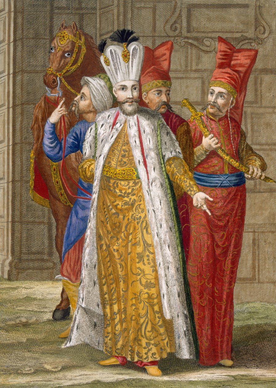 Sultan Ahmed III, c.1708 | Jean Baptiste Vanmour