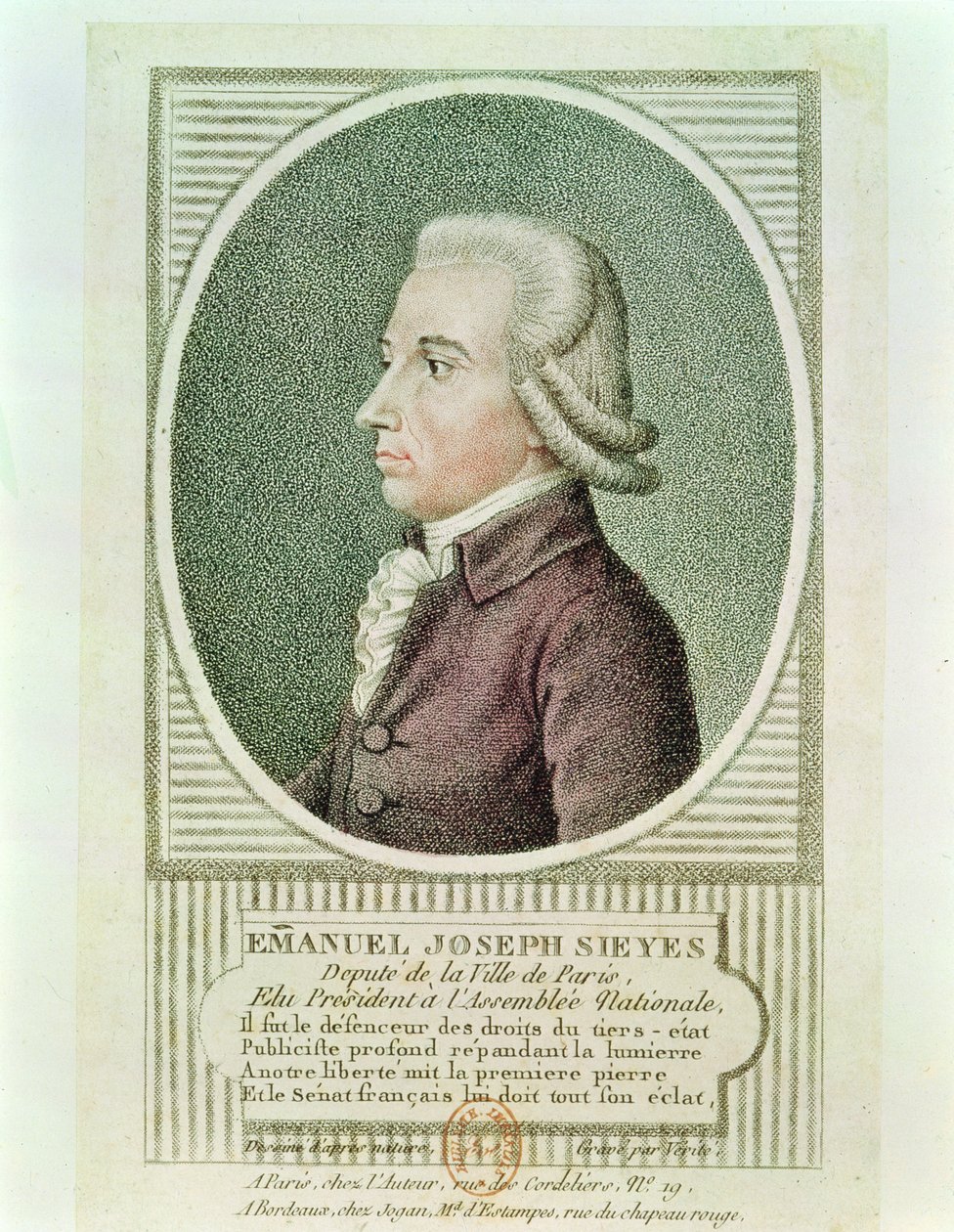 Emmanuel Joseph Sieyes (1748-1836) - Jean Baptiste Verite