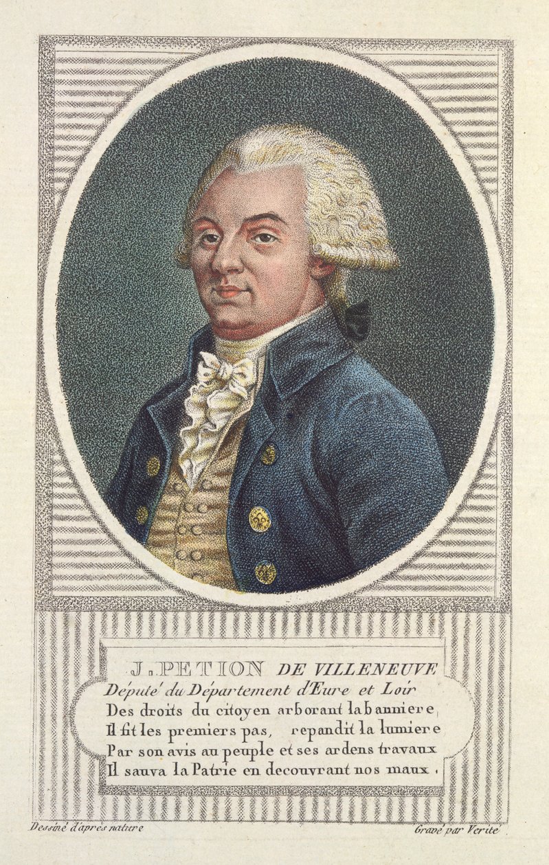 Jérôme Pétion de Villeneuve (1756-94) - Jean Baptiste Verite