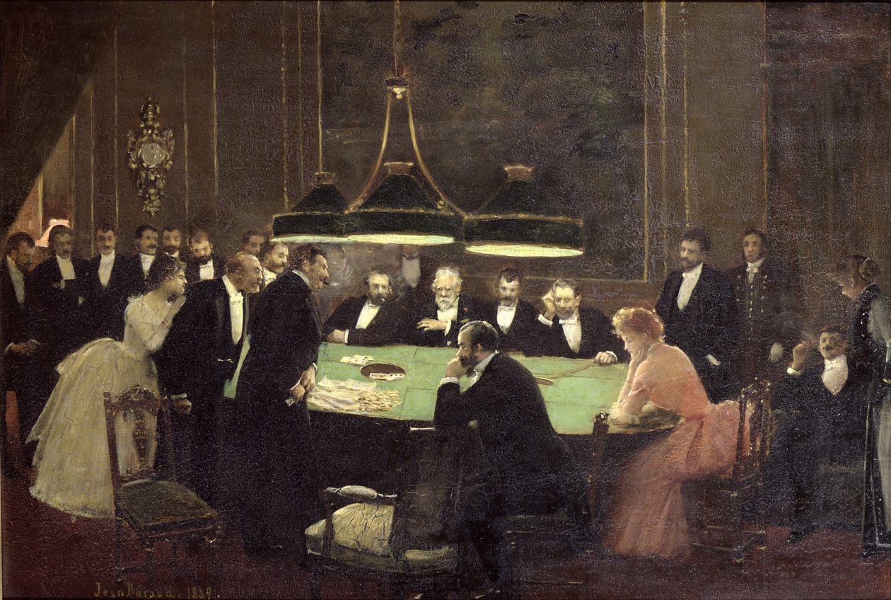 La salle de jeu au casino, 1889 - Jean Beraud