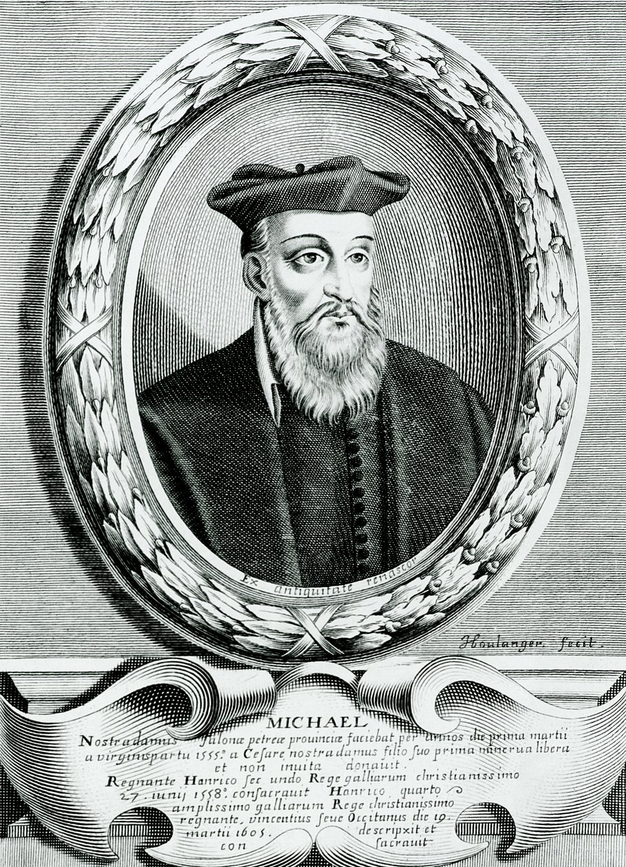 Portrait de Michel de Nostredame (Nostradamus) (1503-66) - Jean Boulanger