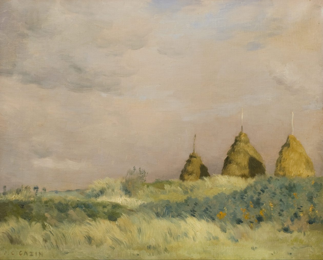 Les trois cheminées - Jean Cazin