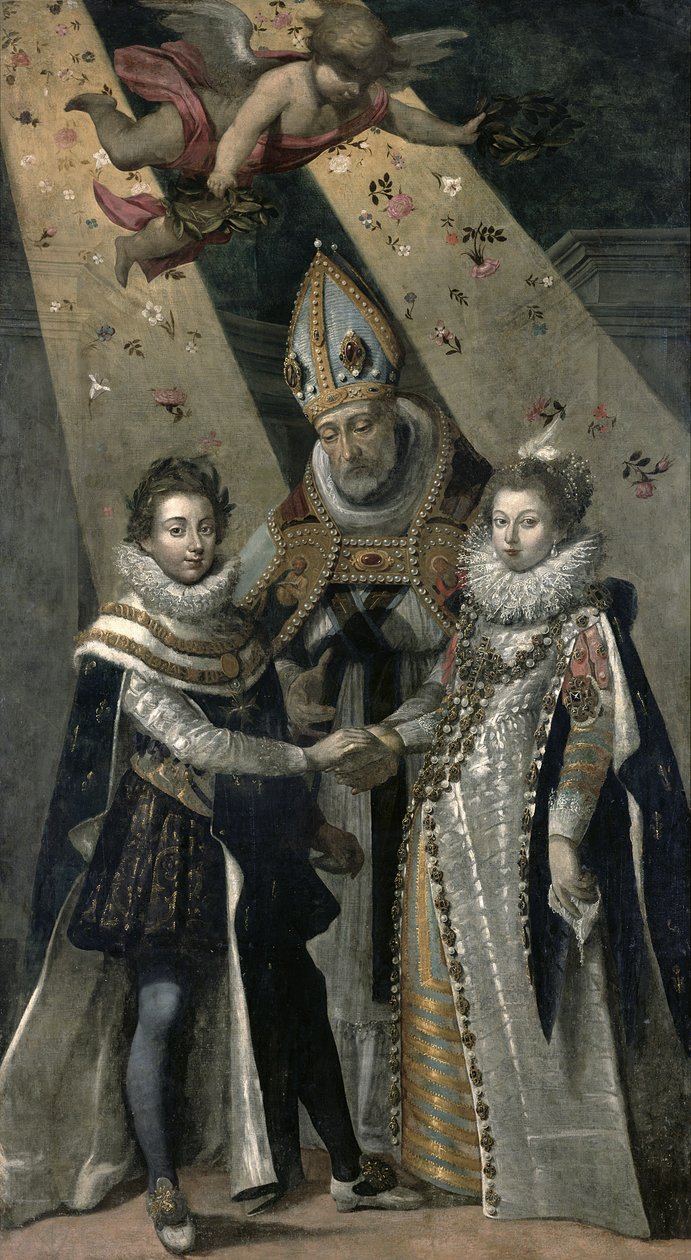 Le mariage de Louis XIII (1601-63) roi de France et de Navarre et Anne d