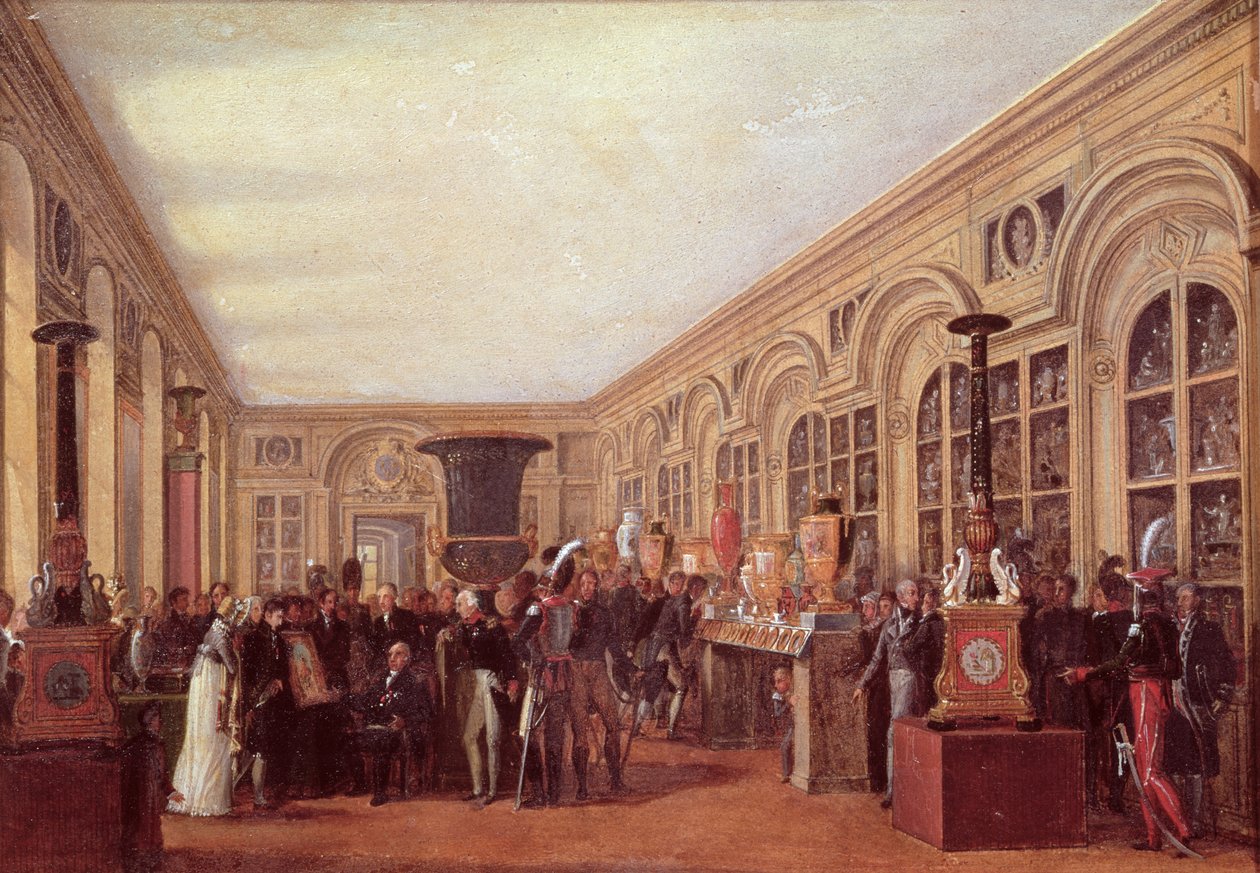 Alexandre Brongniart (1770-1847) présentant les artistes de l