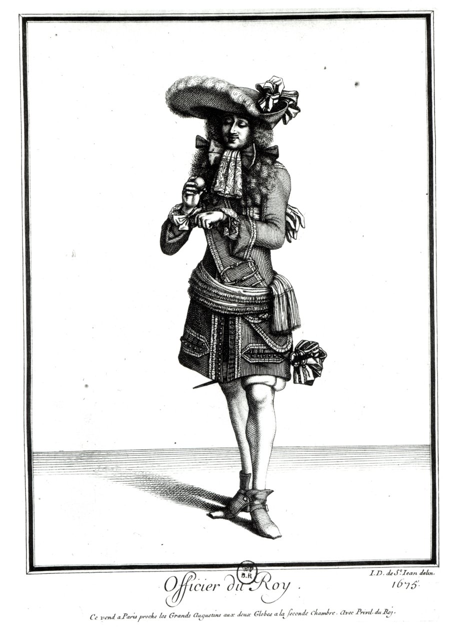 Officier du roi, 1675 - Jean Dieu de Saint Jean