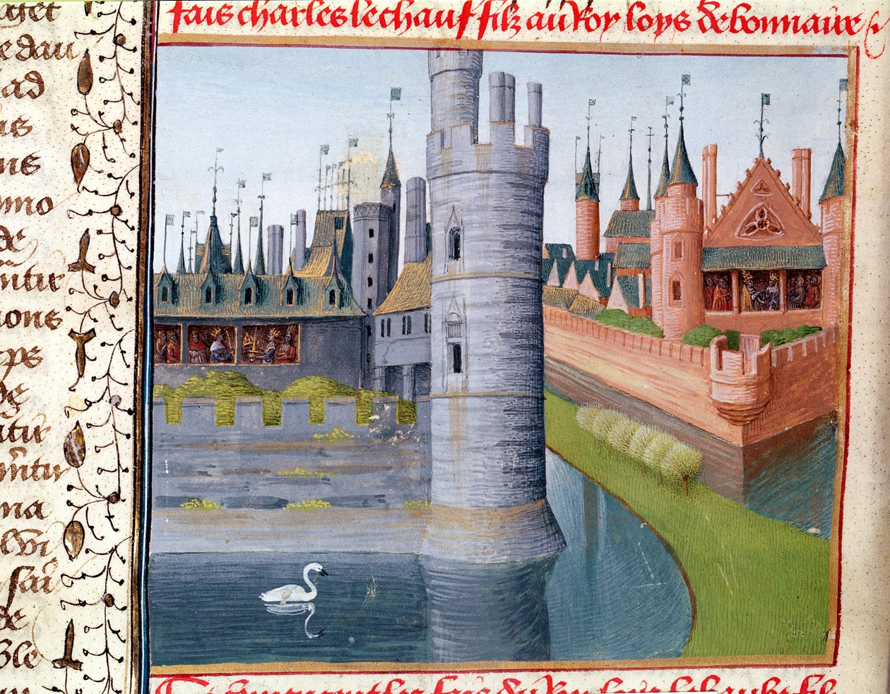 Ms Fr 6465 fol.151v La vie de Louis II (846-79) 
