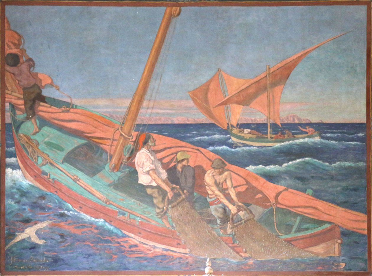 La Pêche au gangui - Jean Francis Auburtin