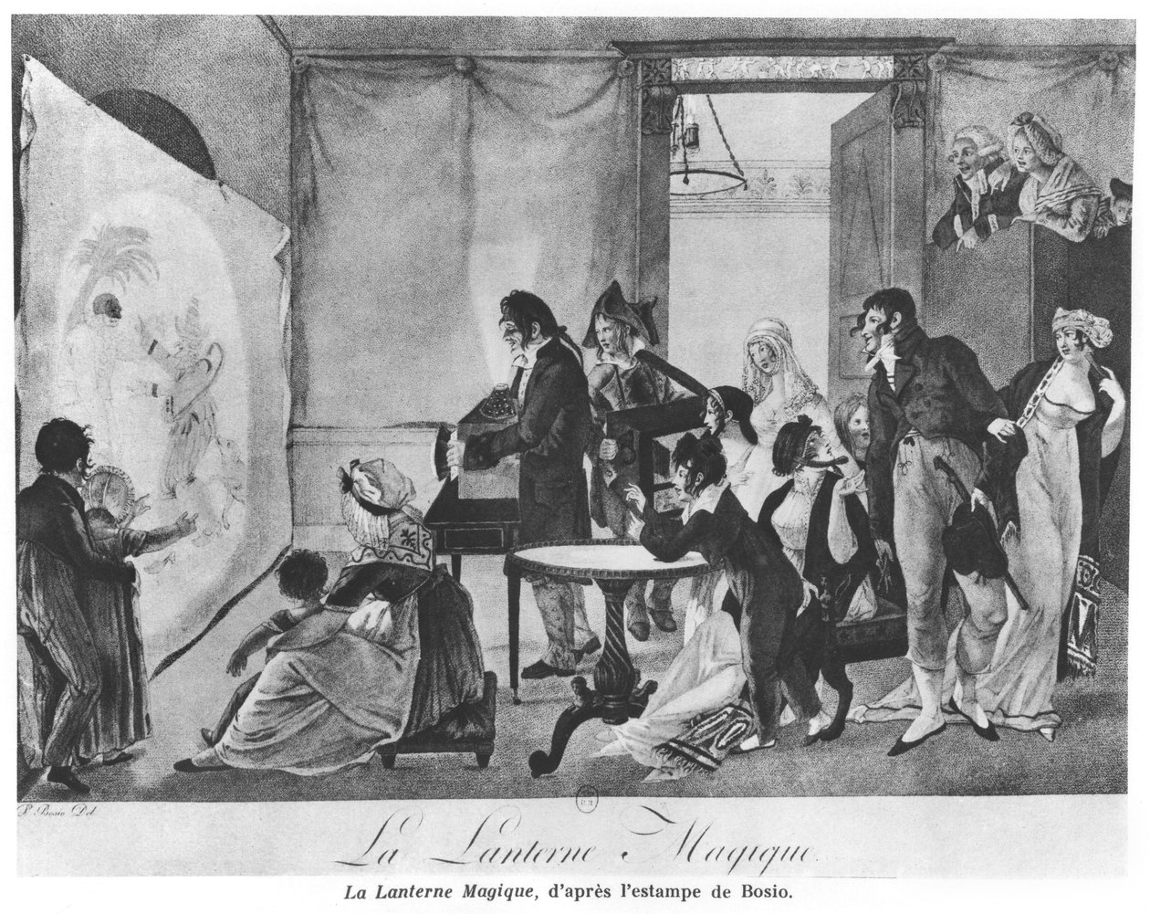 La Lanterne magique, 1798 - Jean Francois Bosio