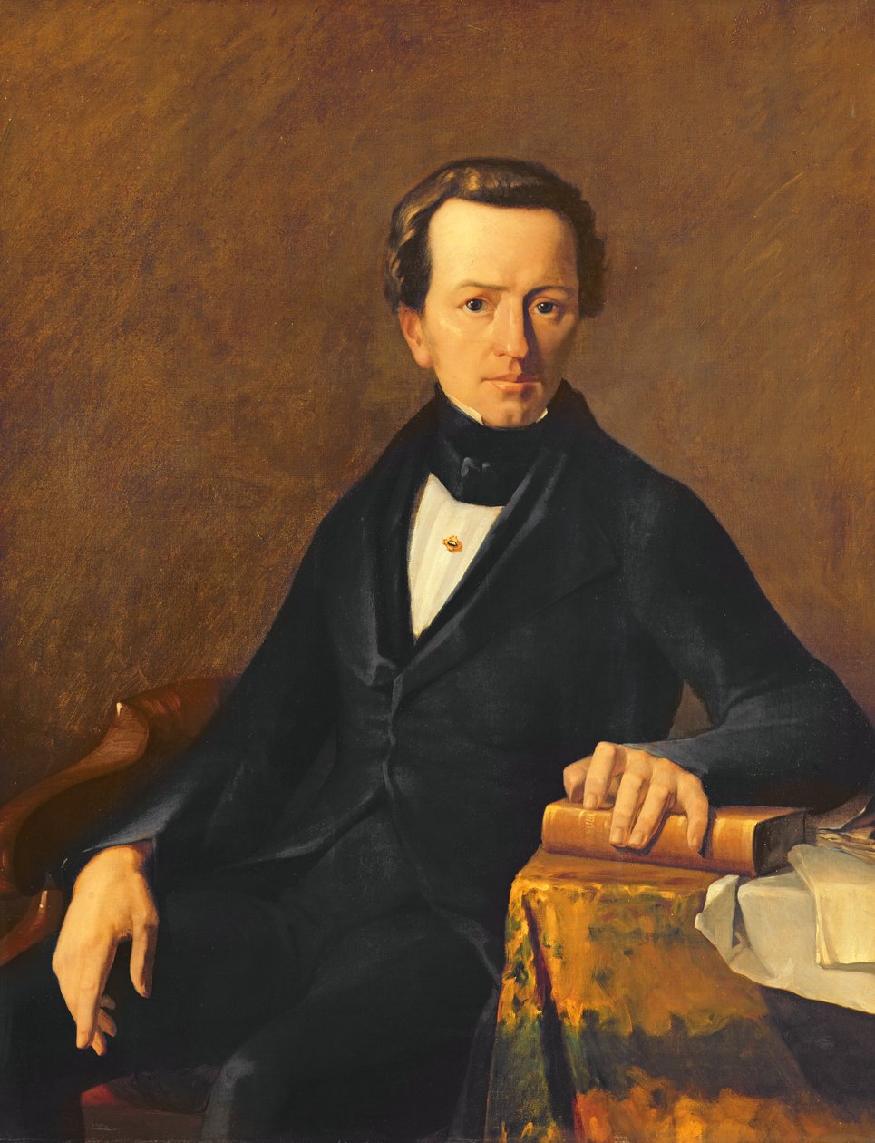 Portrait du Maître Valmont, notaire de Cherbourg - Jean Francois Millet