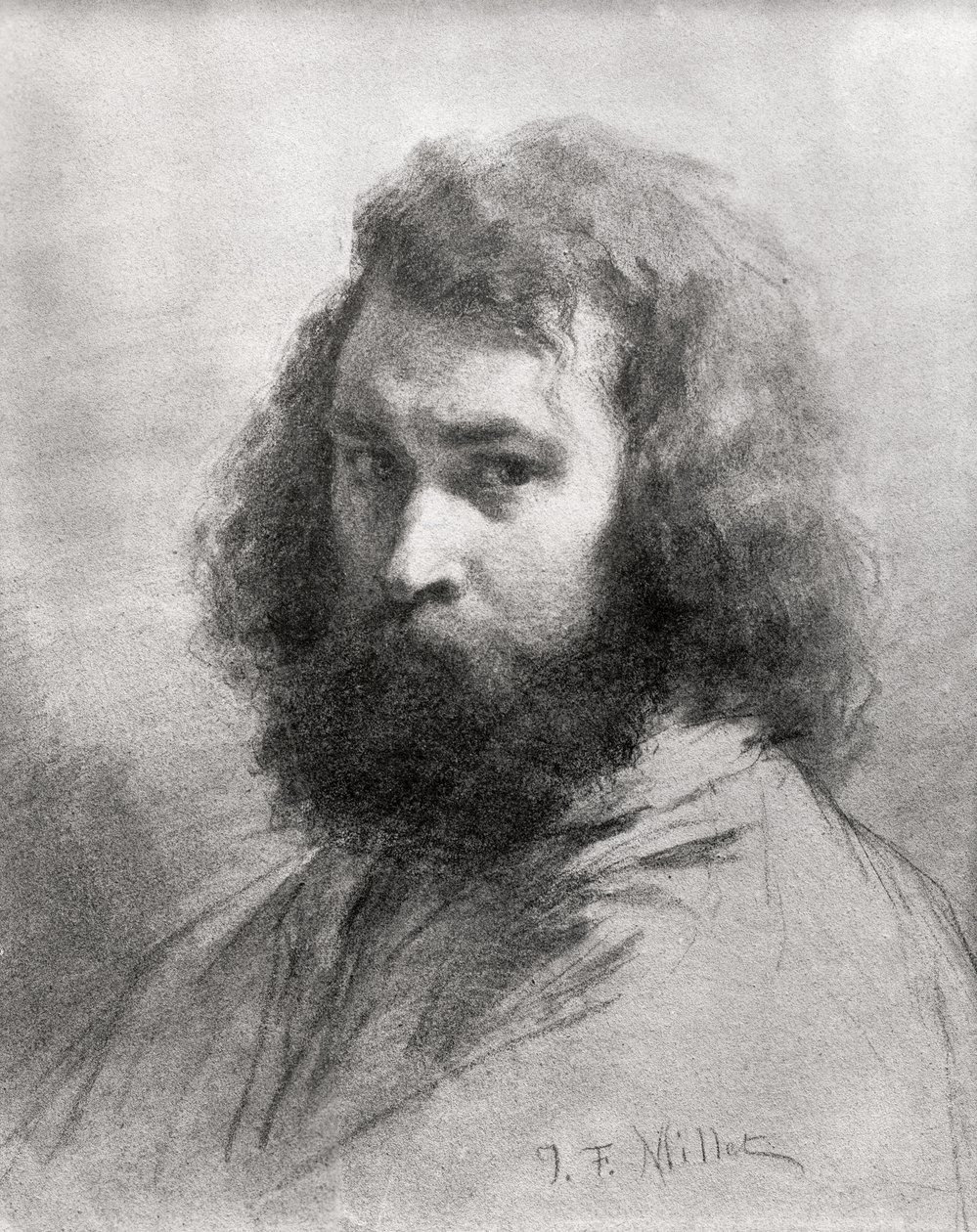Autoportrait, c.1845-46 - Jean Francois Millet