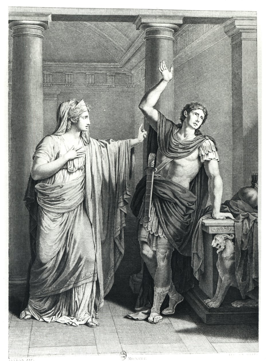 Monime et Xiphares, illustration de 