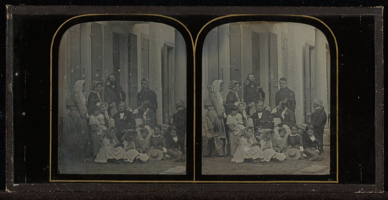(Portrait de groupe de quatorze membres du Cercle d
