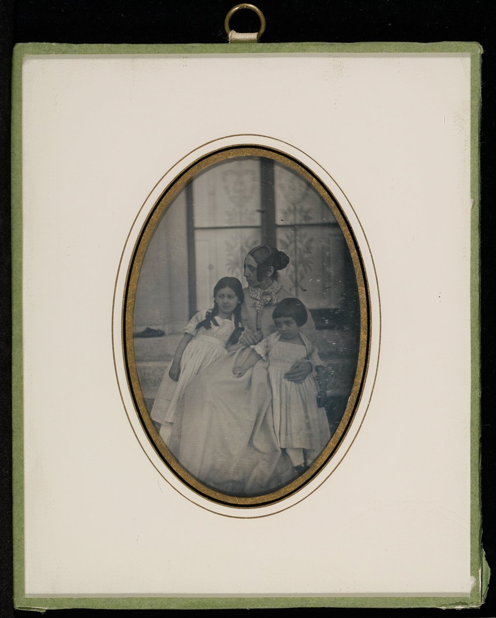(Portrait de Sophie Eynard-Eynard et de ses deux filles) - Jean-Gabriel Eynard