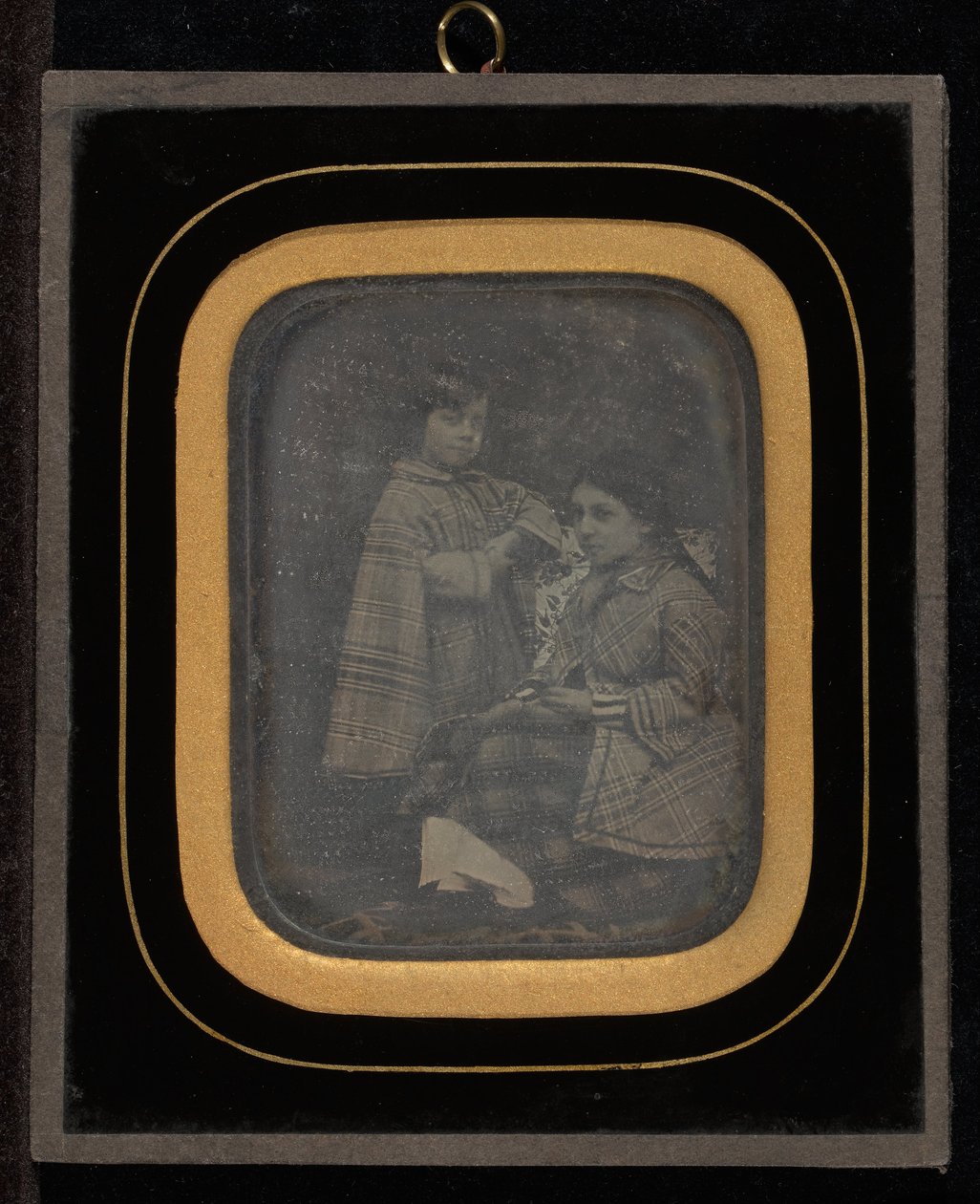 (Portrait des deux filles de Sophie Eynard-Lullin) - Jean Gabriel Eynard