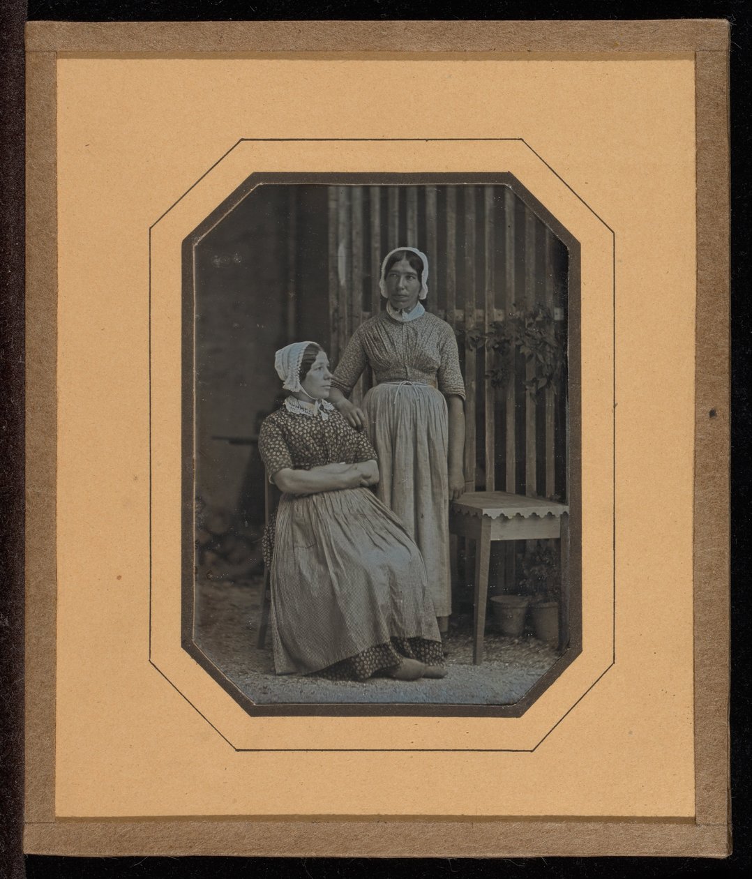 Portrait de deux servantes - Lisette Gilliard et Susette - Jean-Gabriel Eynard