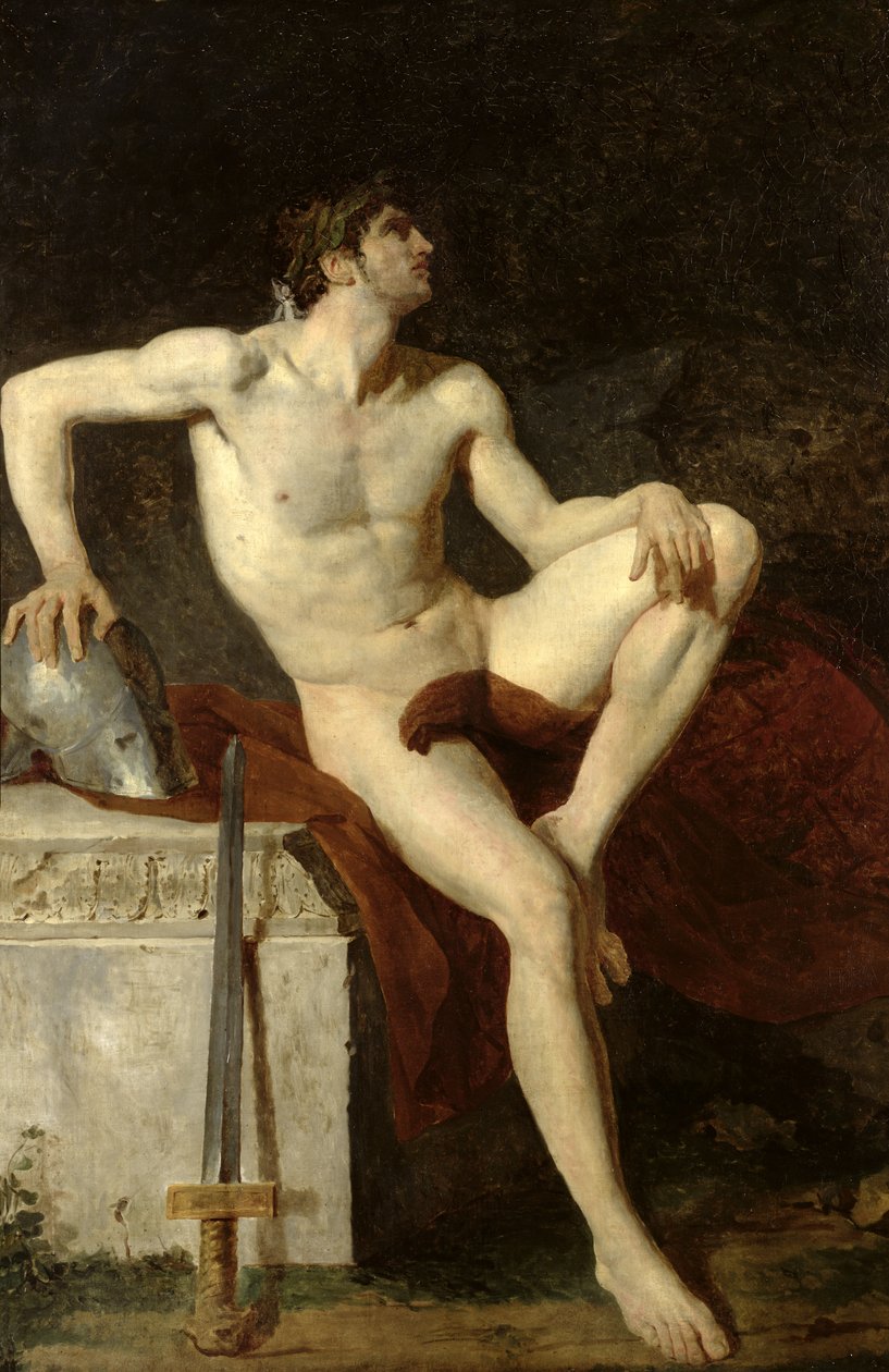 Gladiateur assis - Jean Germain Drouais