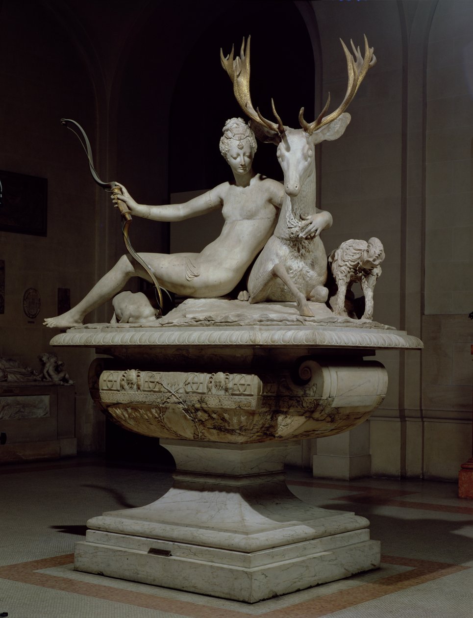Diane montée sur un cerf - Jean Goujon