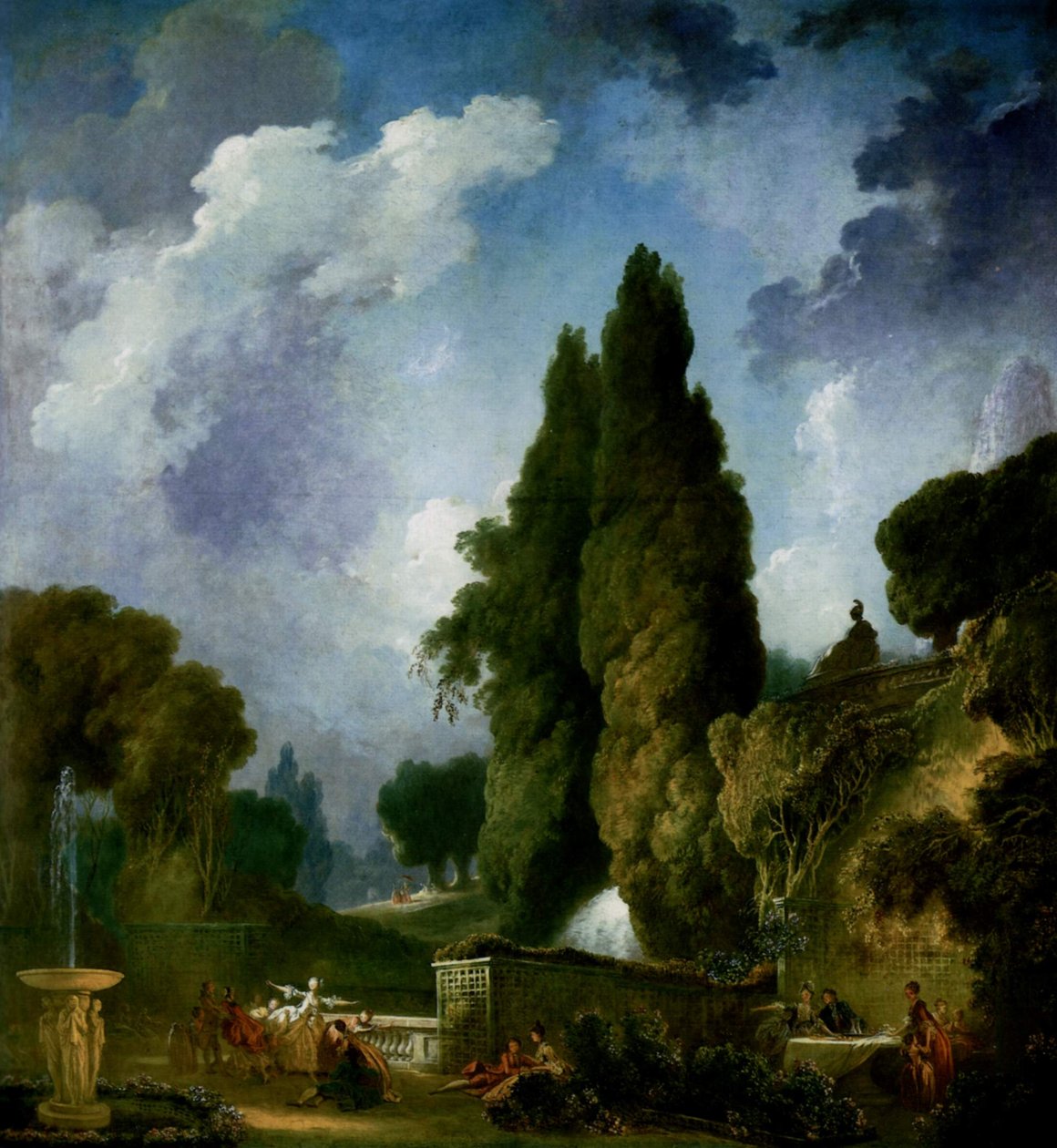 Colin-maillard - Jean Honore Fragonard