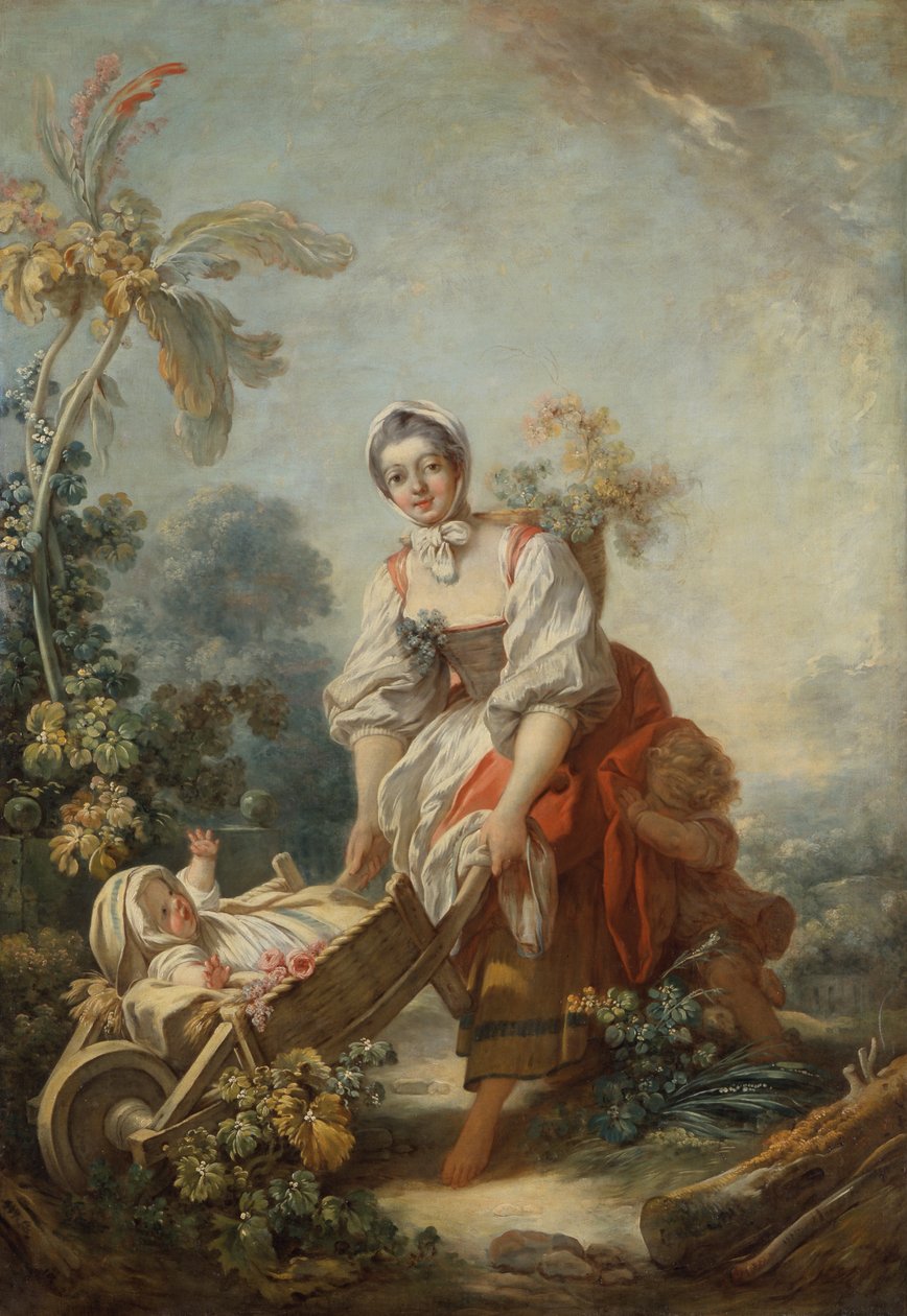 Les joies de la maternité - Jean Honore Fragonard
