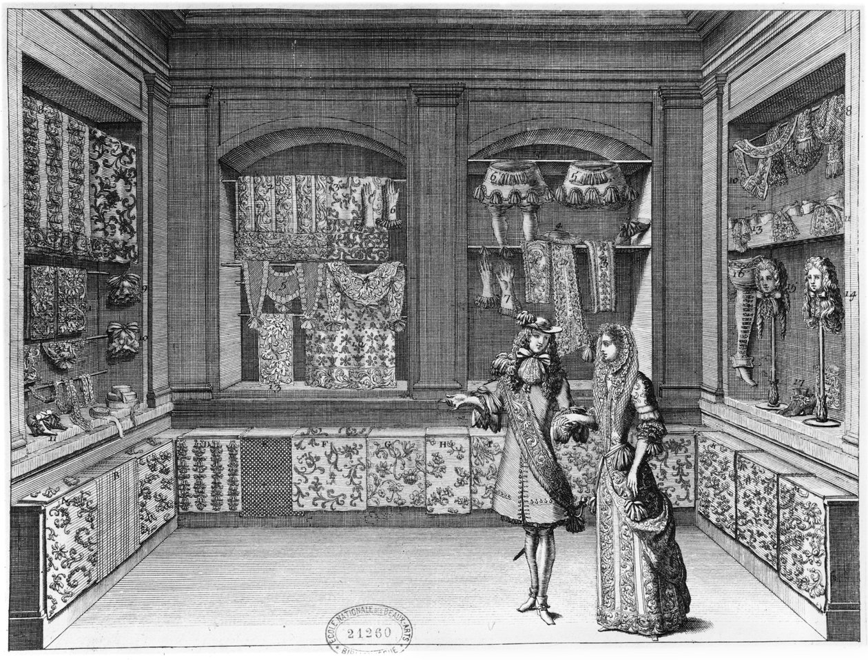 La Boutique de Galanteries, illustration de 