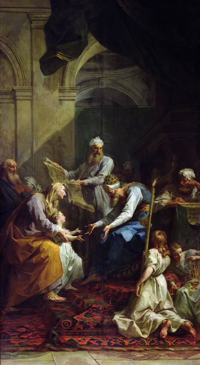 Présentation de la Vierge au Temple, 1735 - Jean Bernard Restout