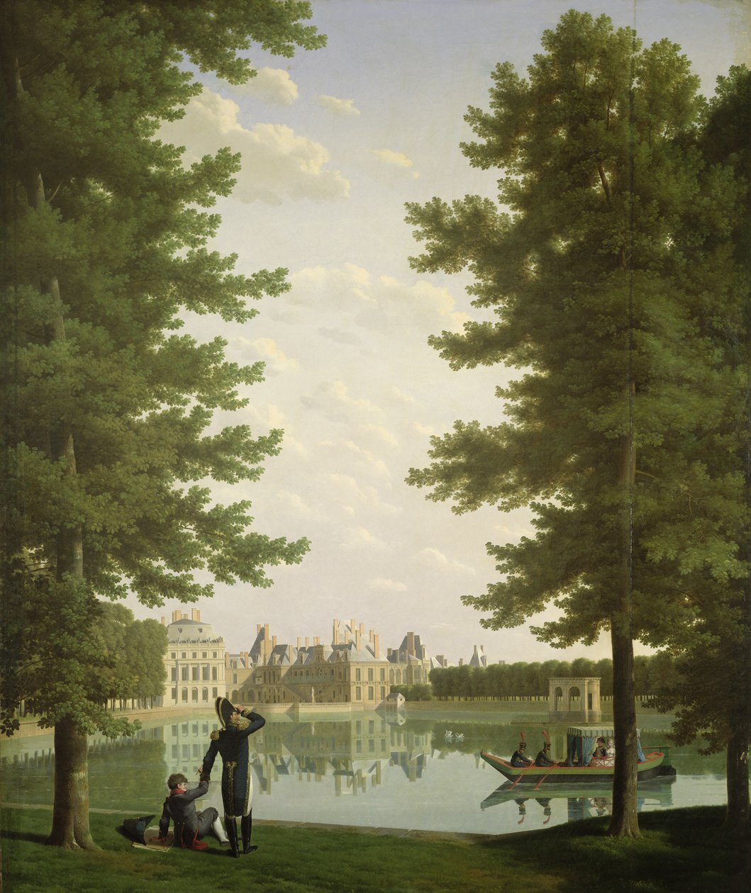 Napoléon Ier et Marie-Louise sur l