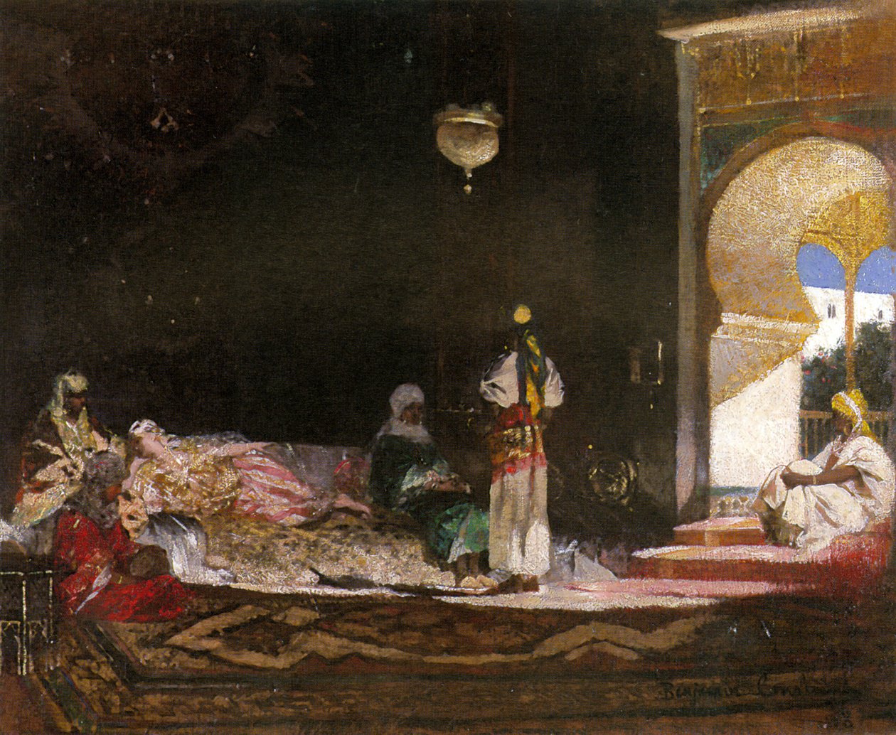 Scène de harem - Jean Joseph Benjamin Constant
