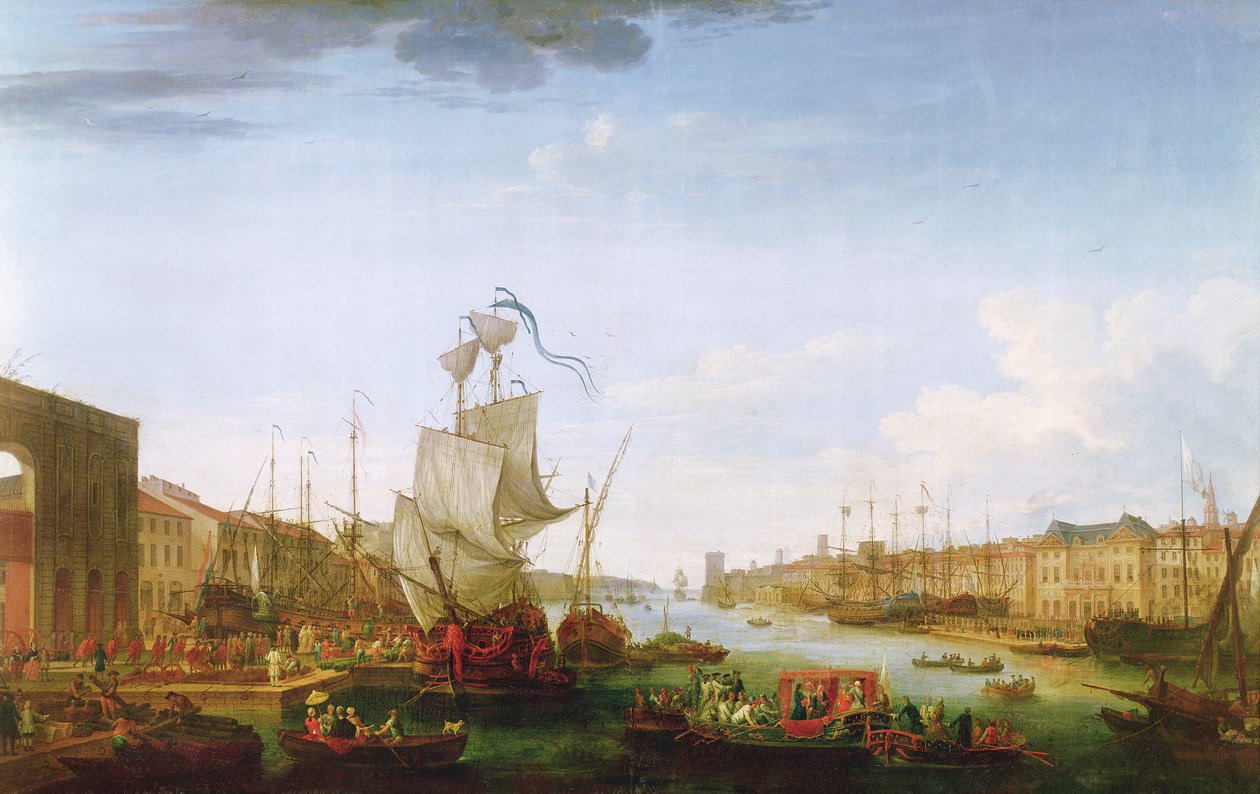 Embarquement du corps expéditionnaire pour Minorque, 26 mai 1756 - Jean Joseph Kapeller