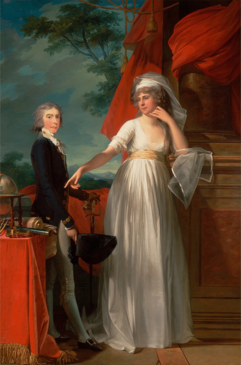 Margaret Callander et son fils James Kearney - Jean Laurent Mosnier