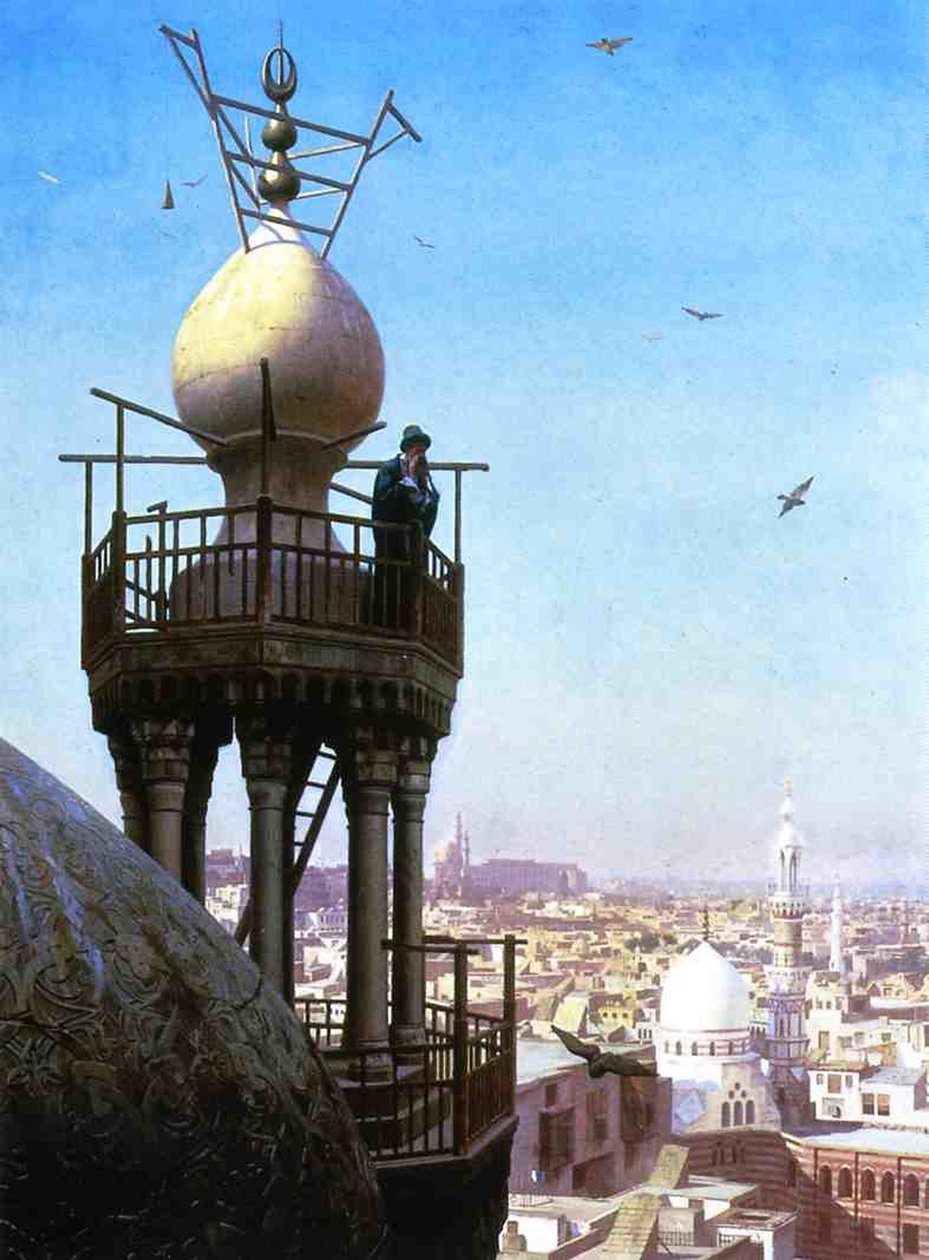 Muezzin appelant à la prière, 1878 - Jean Leon Gerome