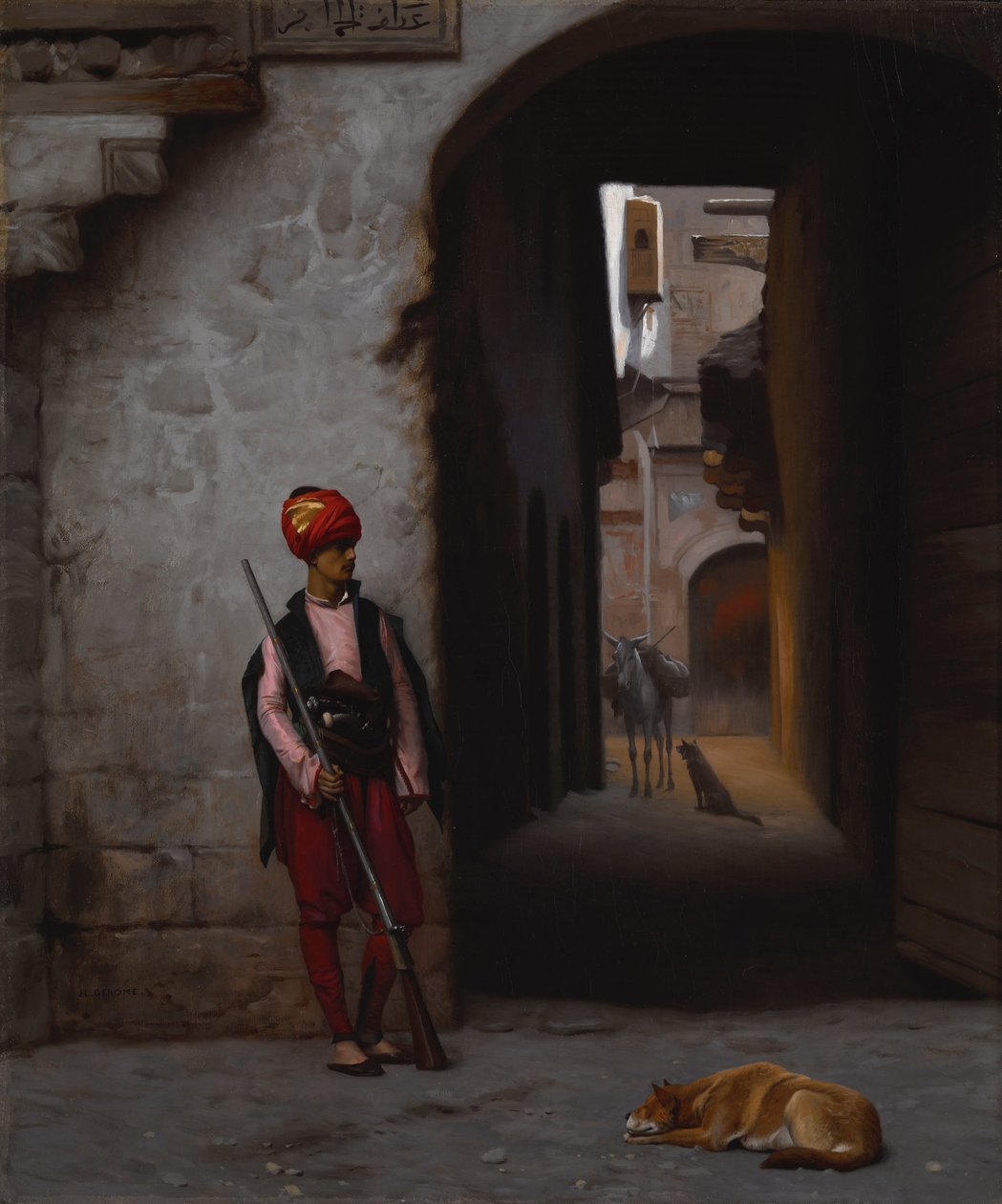 La garde - Jean Leon Gerome