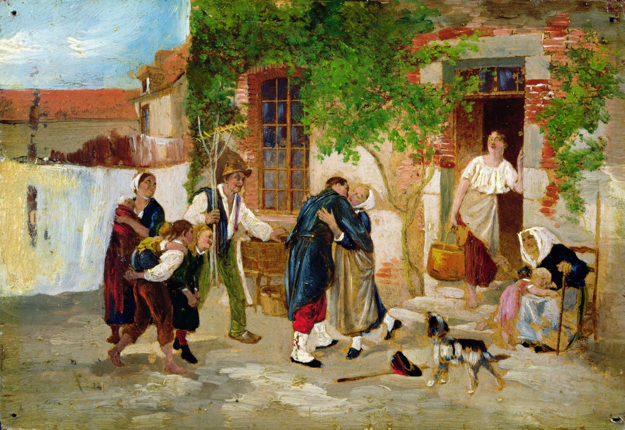 Le retour du soldat, 1873 - Jean Louis Ernest Meissonier