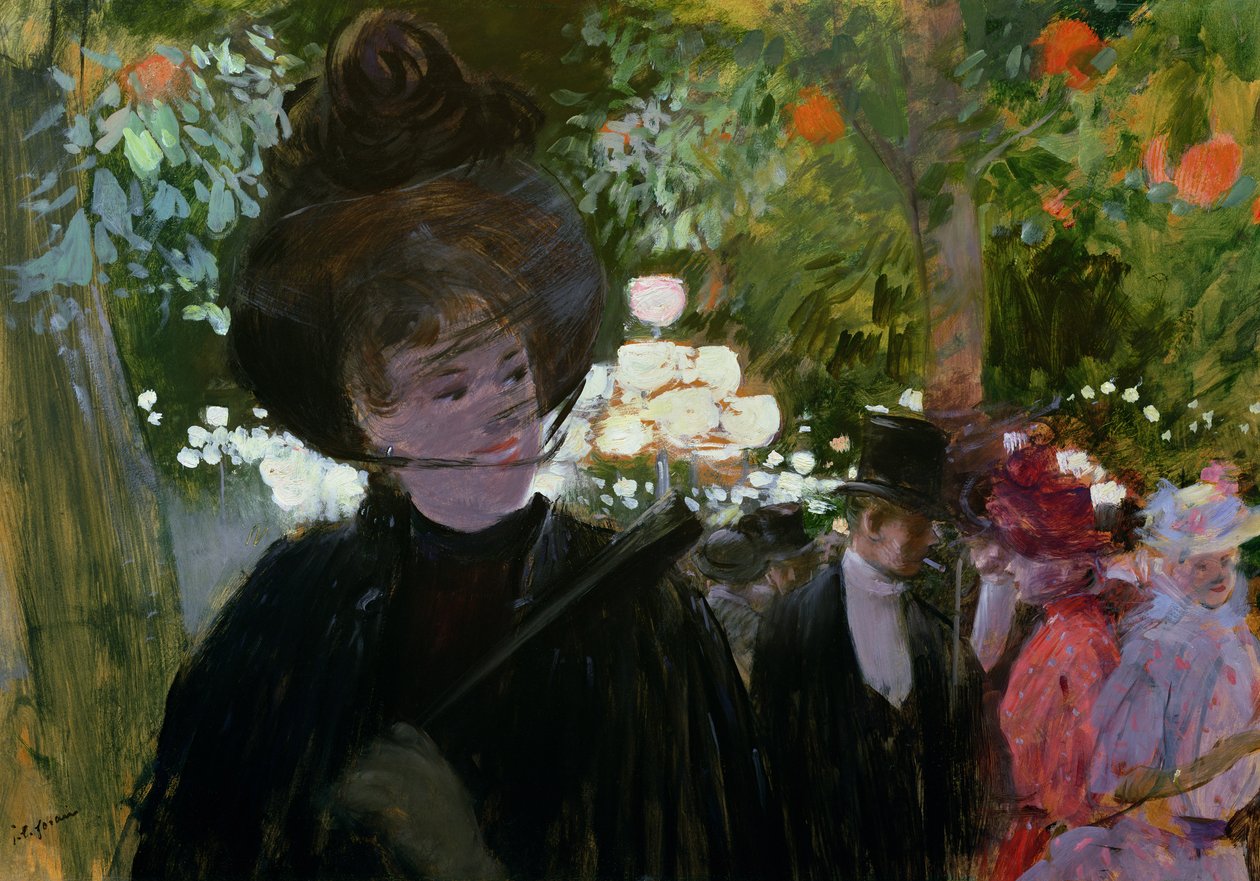 Le Jardin à Paris, vers 1882 - Jean Louis Forain