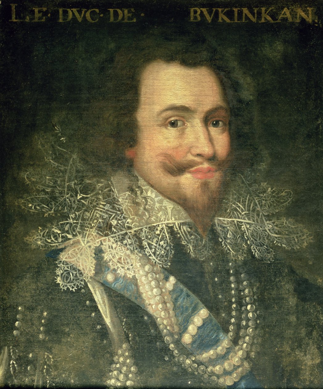 Portrait de George Villiers, 1er duc de Buckingham (1592-1628) - Jean Laurent Mosnier