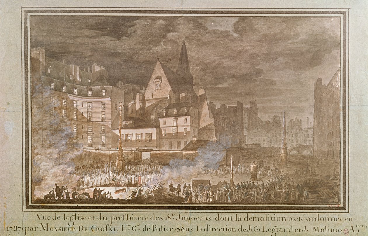 Vue du presbytère et de l