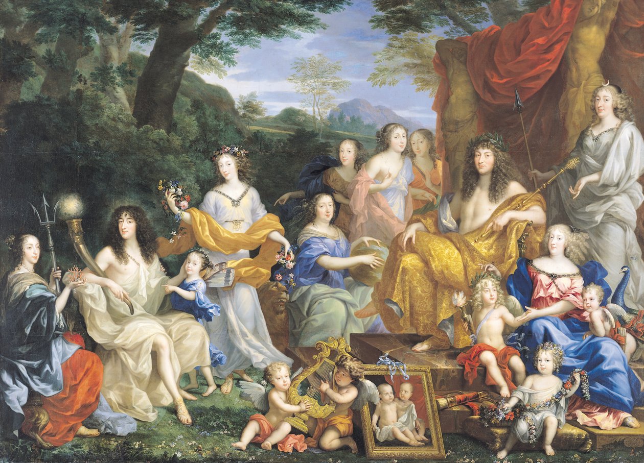 La famille de Louis XIV (1638-1715) 1670 - Jean Nocret
