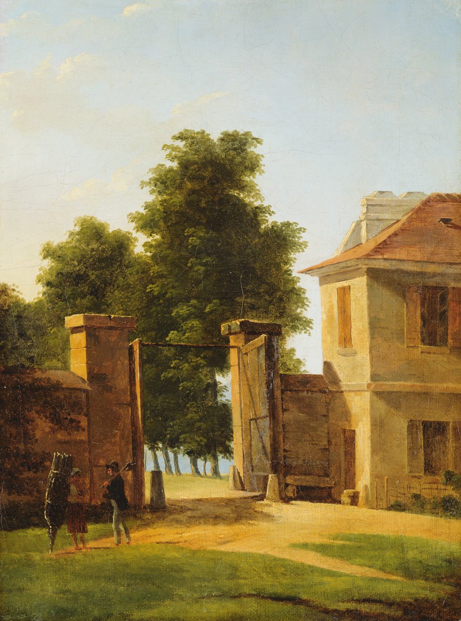 Entrée du parc de Saint-Cloud, vers 1810-12 - Jean Victor Bertin