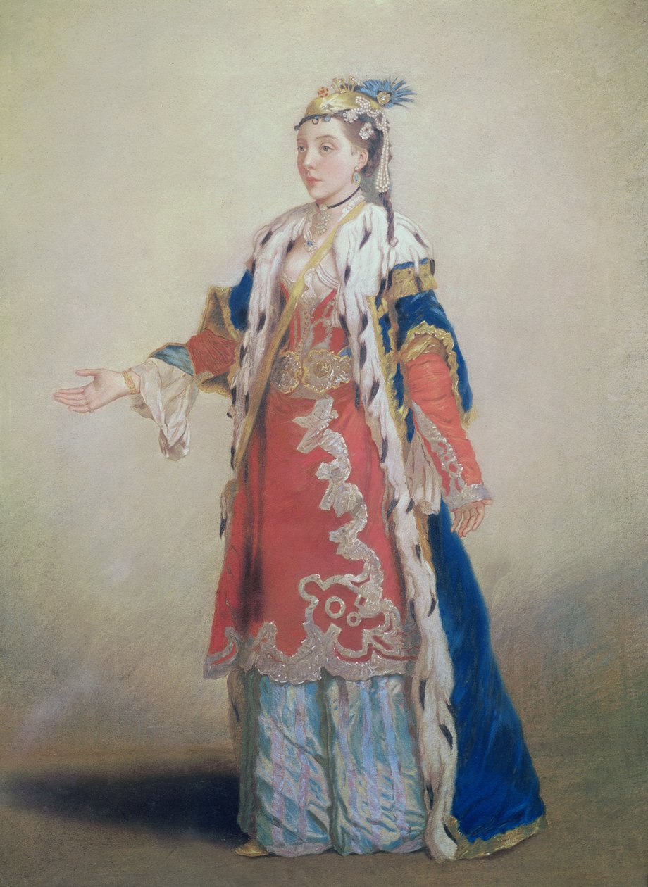 Femme franque de Péra, Constantinople, 1738-43 - Jean Étienne Liotard