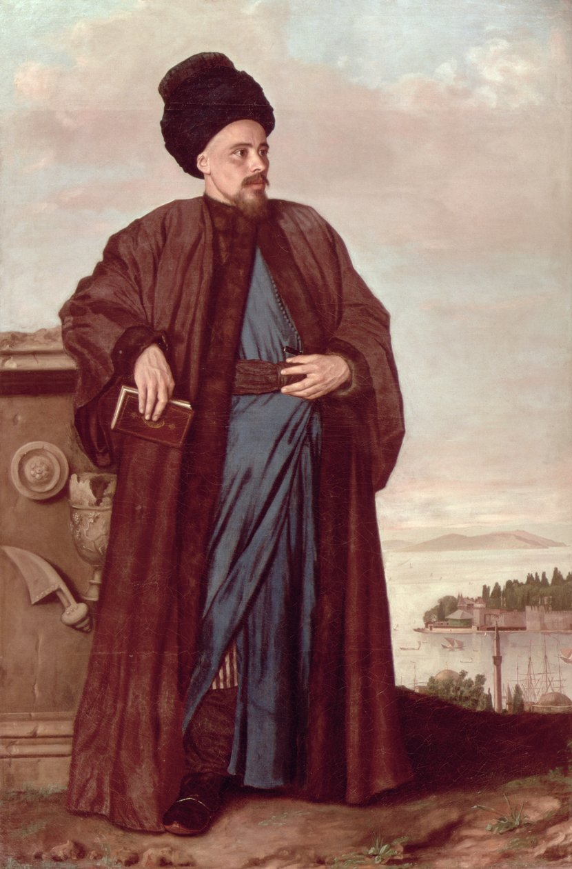 Richard Pococke en costume oriental, 1738 - Jean Étienne Liotard