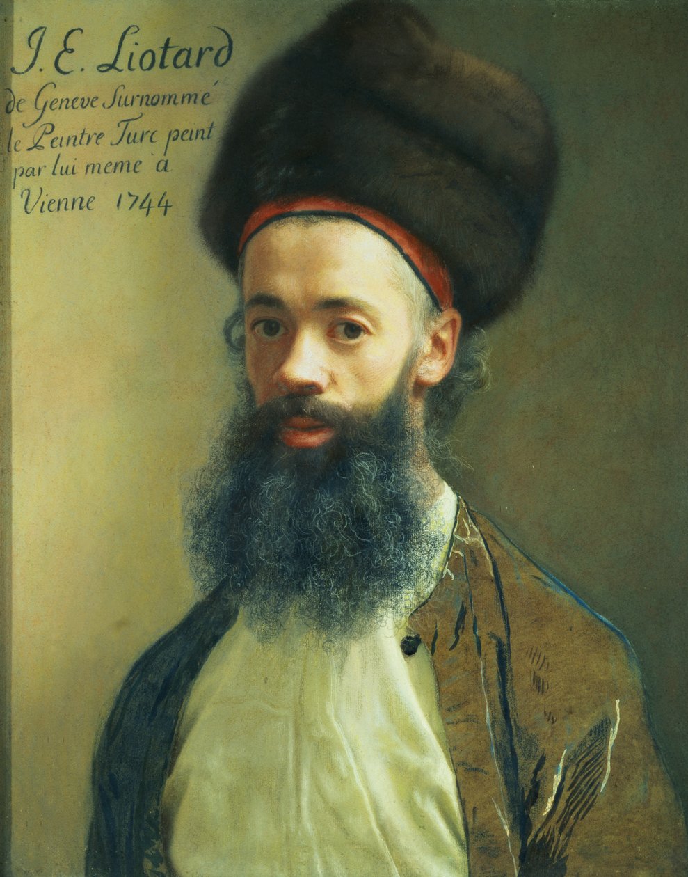 Autoportrait, 1744 - Jean Étienne Liotard