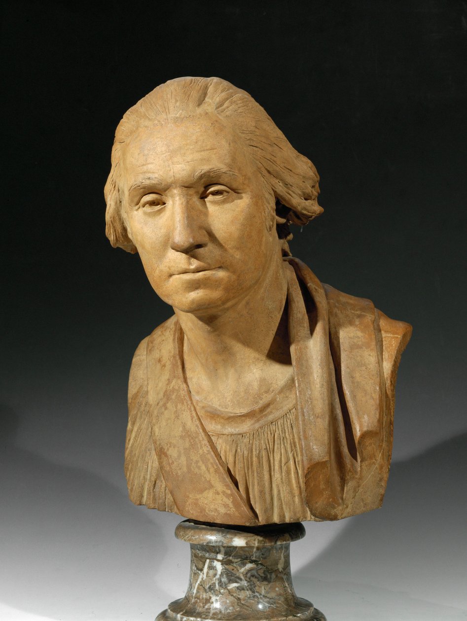 George Washington, premier président des États-Unis ... - Jean-Antoine Houdon