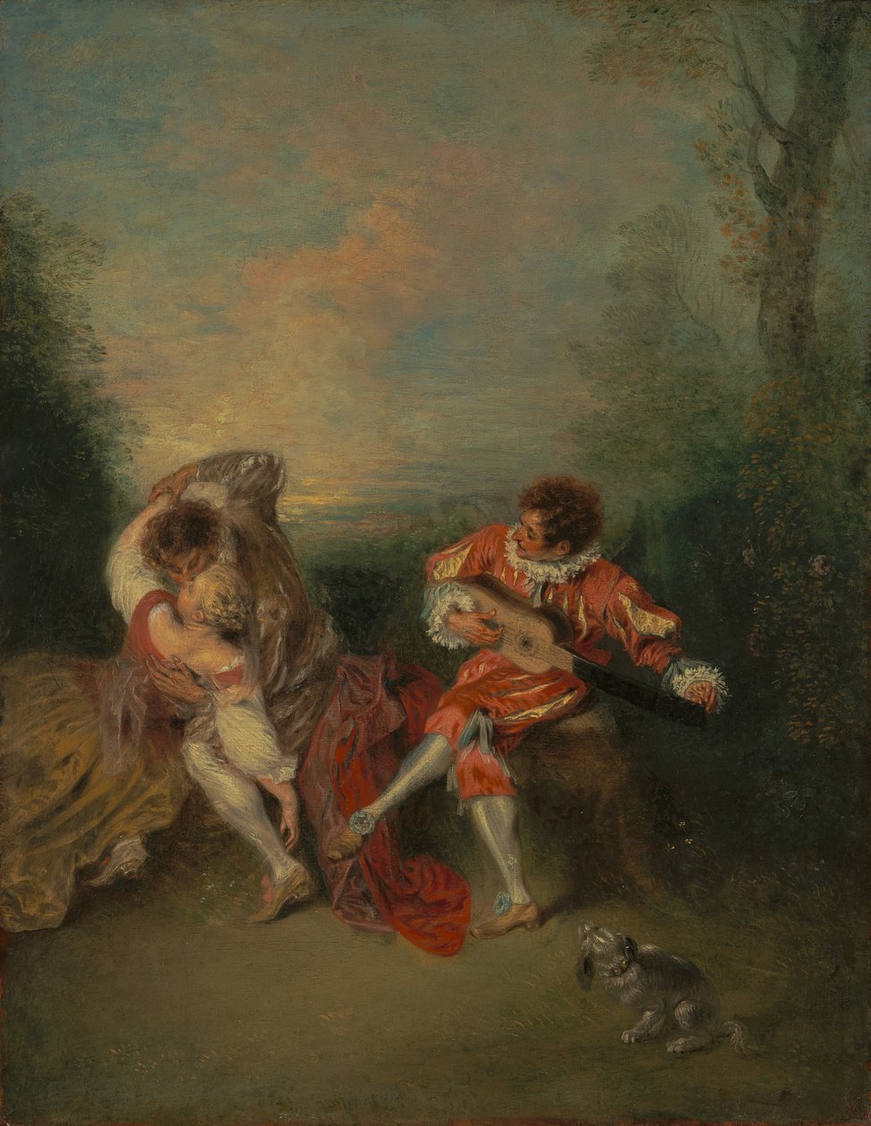 La Surprise - Jean-Antoine Watteau