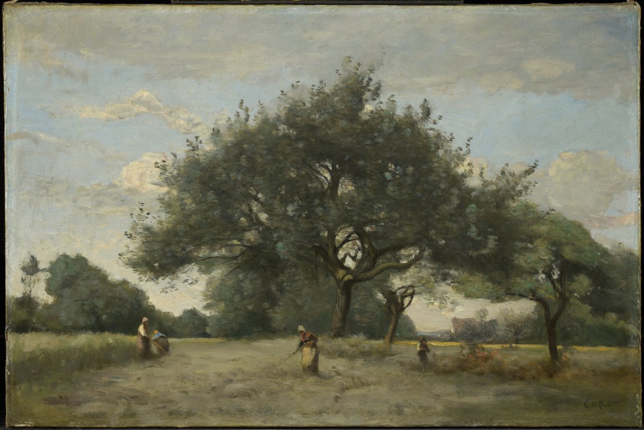 Pommiers dans un champ - Jean-Baptiste-Camille Corot