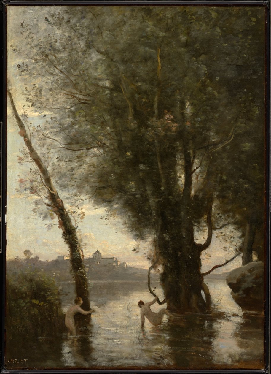 Baigneuses des îles Borromées - Jean-Baptiste-Camille Corot