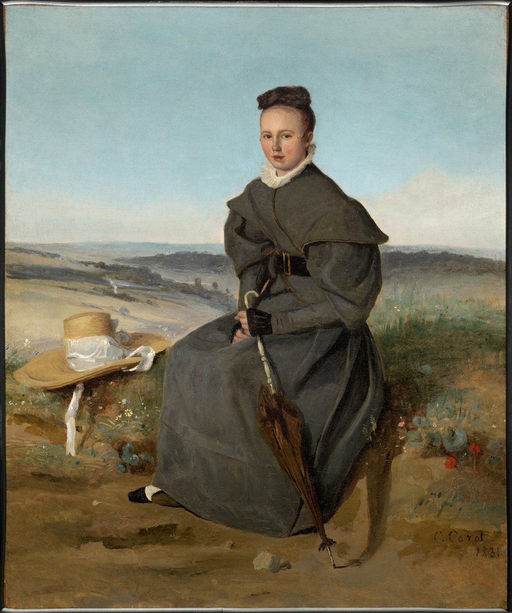 Louise Harduin - Jean-Baptiste-Camille Corot