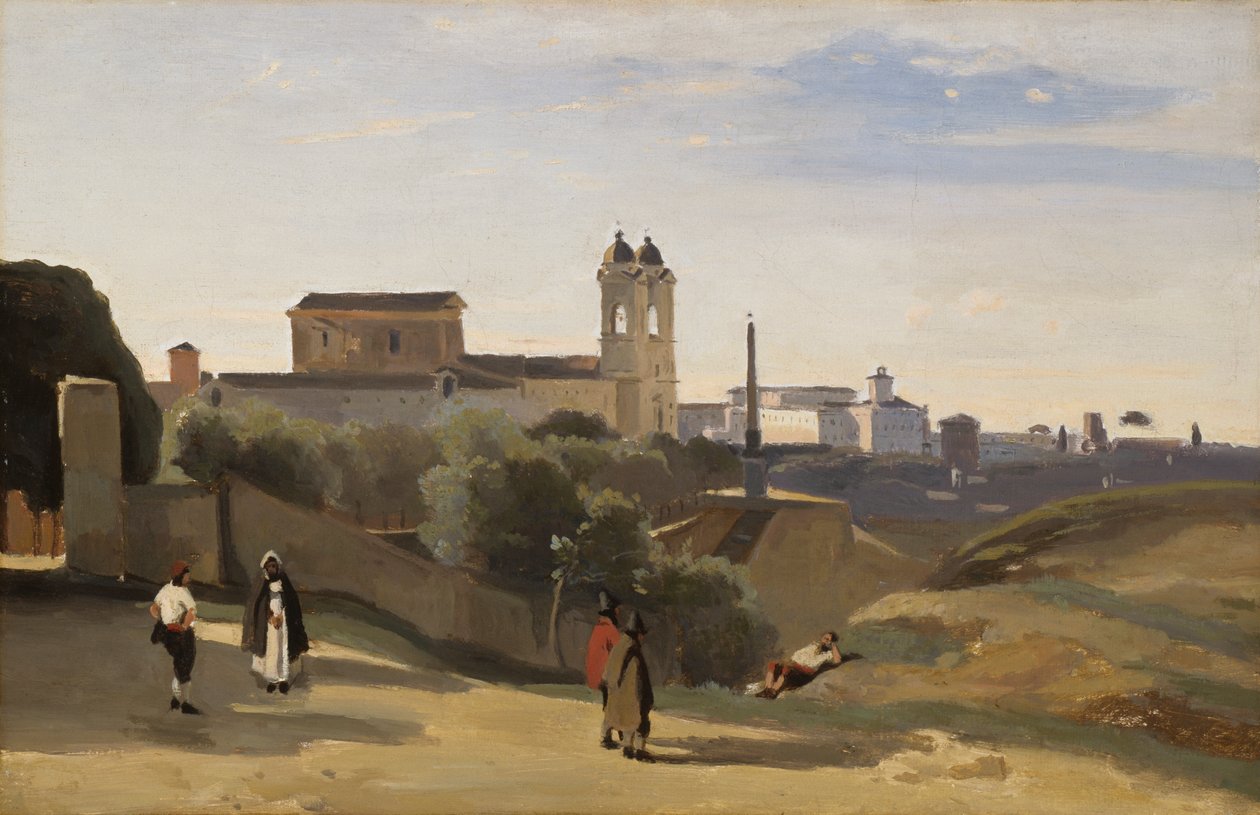 Monte Pincio, Rome - Jean-Baptiste-Camille Corot