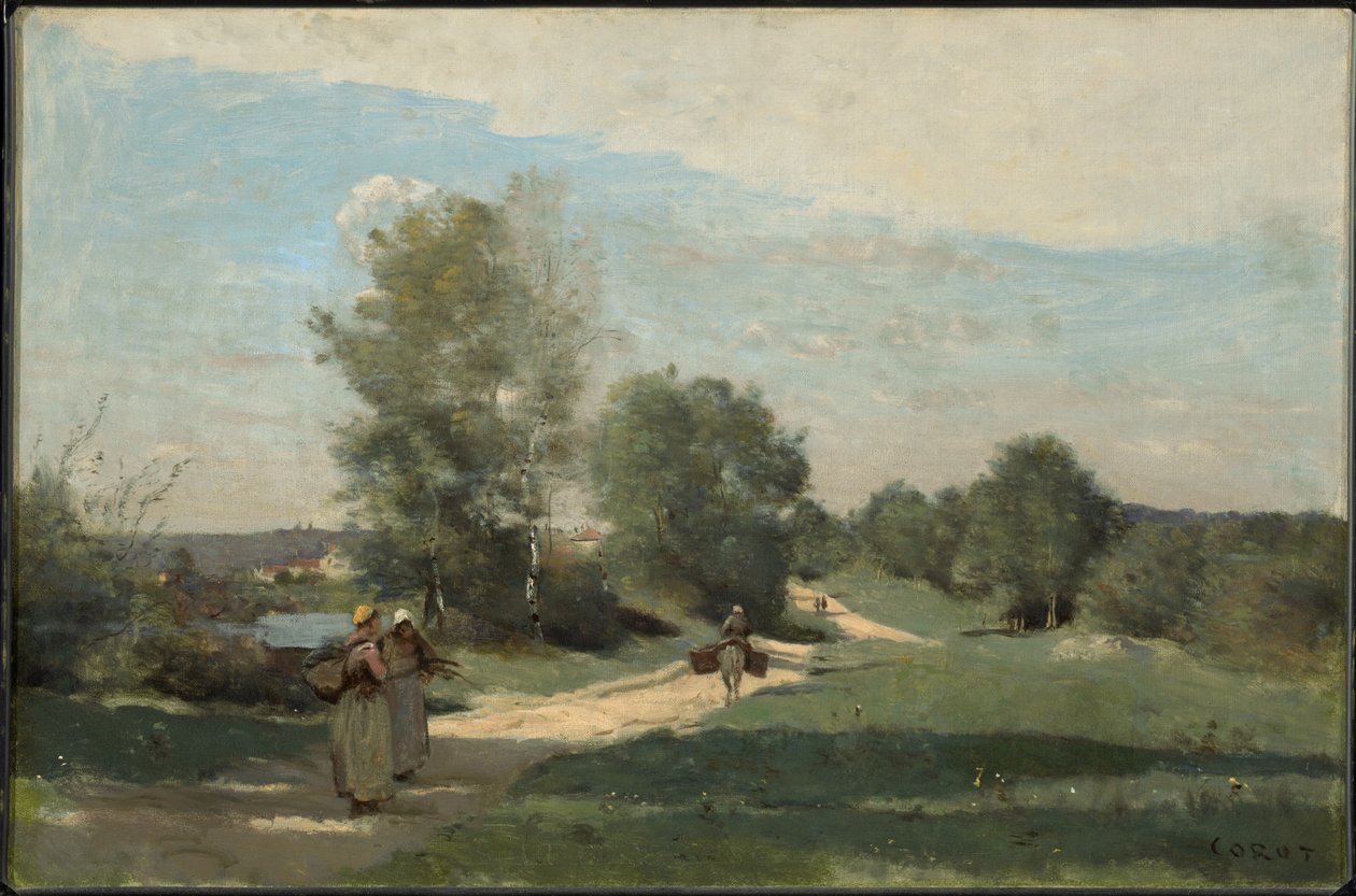 Route au bord de l