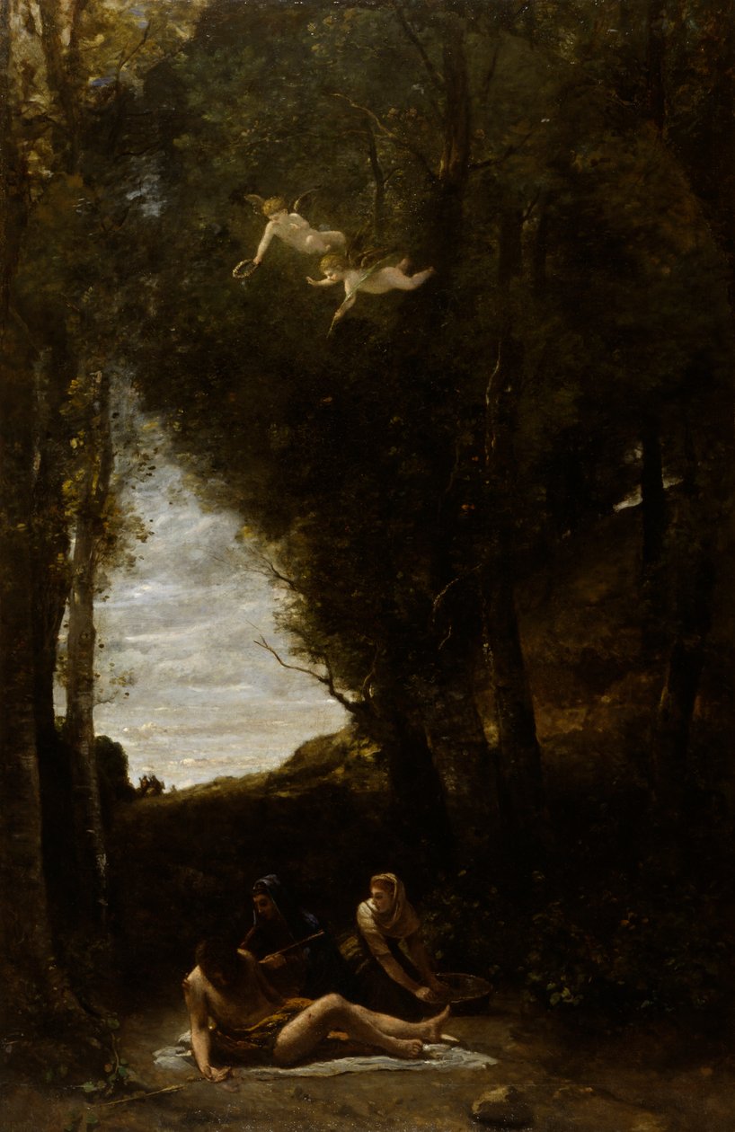 Saint Sébastien secouru par des saintes femmes - Jean-Baptiste-Camille Corot