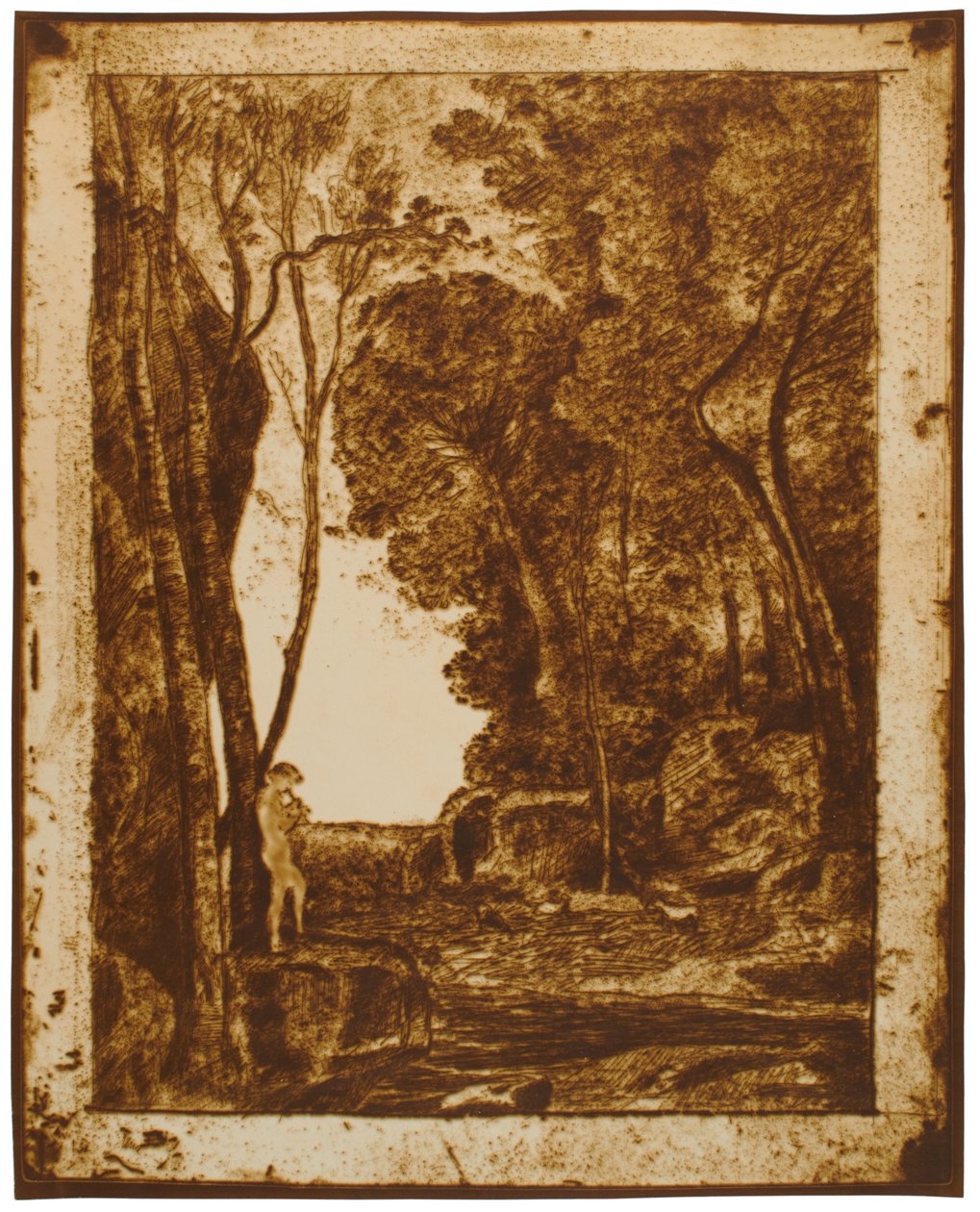 Der kleine Schäfer, 1. Platte - Jean-Baptiste-Camille Corot