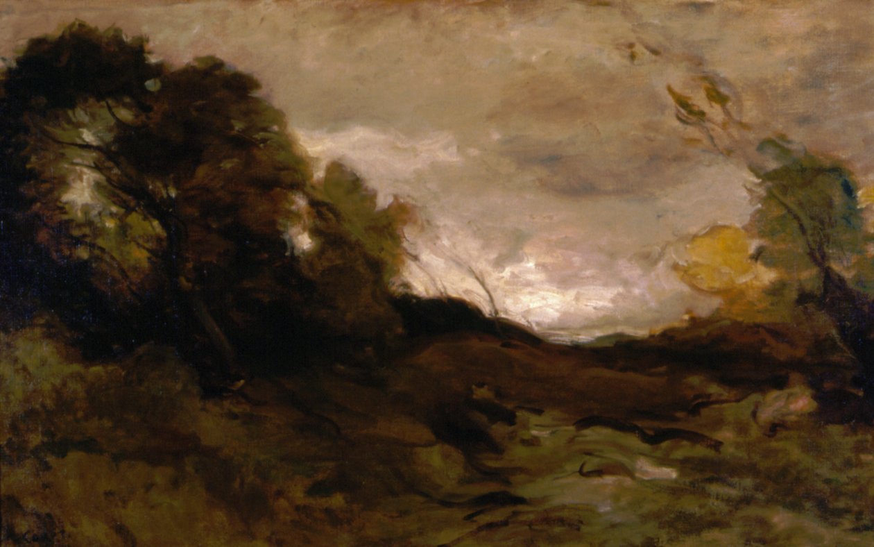 Vallée Solitaire - Jean-Baptiste-Camille Corot
